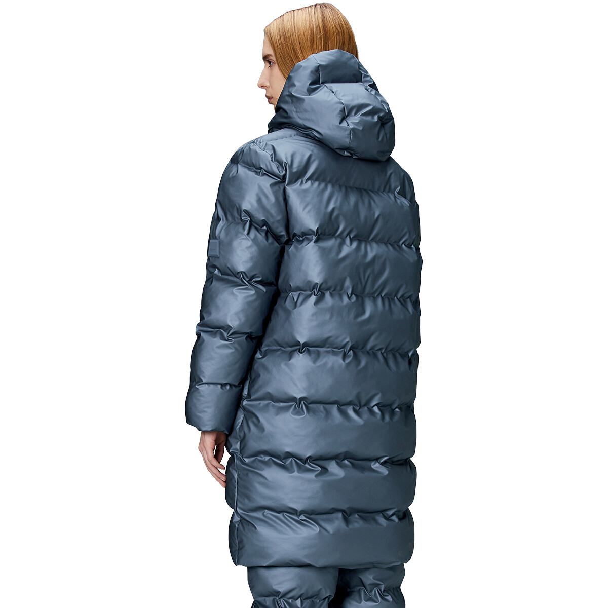 Rains puffer jakke shop