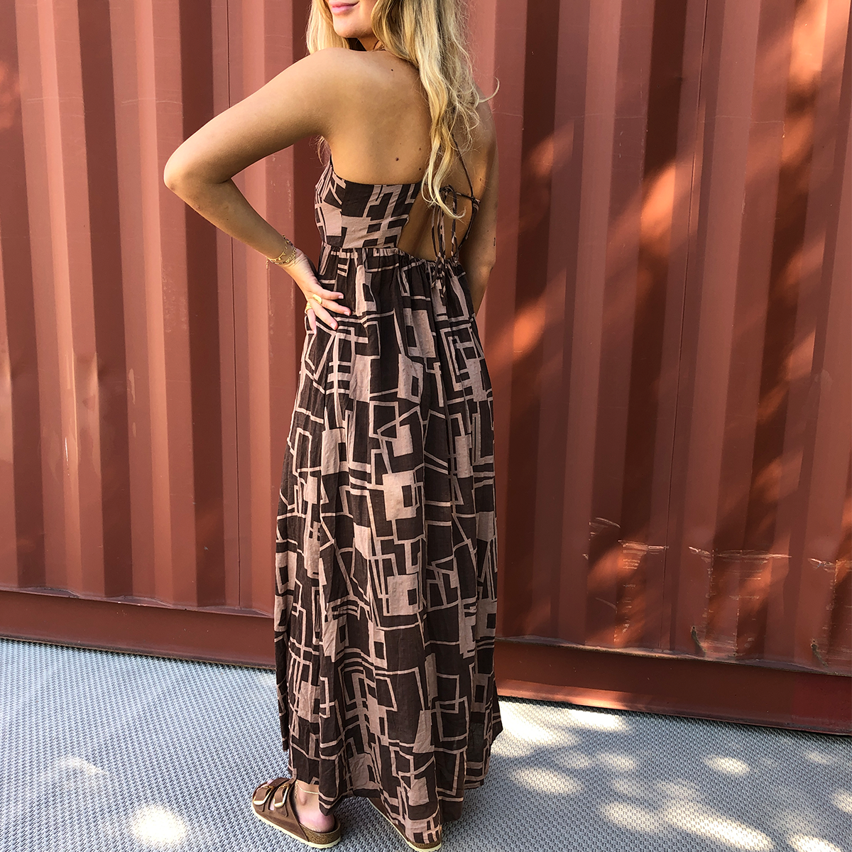 brun kjole Co'couture | Rikke Solberg