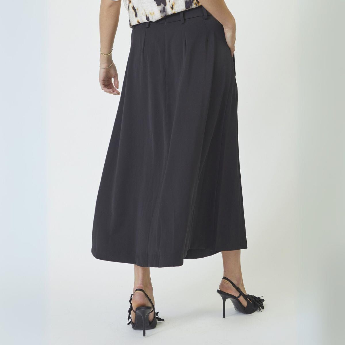 Co´couture Nederdel -  LunaCC Pocket Pleat Nederdel i Sort main image 0