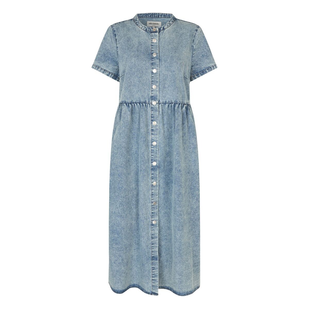 Robe Noire Manches Courtes Lollys Laundry - Taille XL (42), Style Casual, Matière Polyester, Occasion Très Bon état