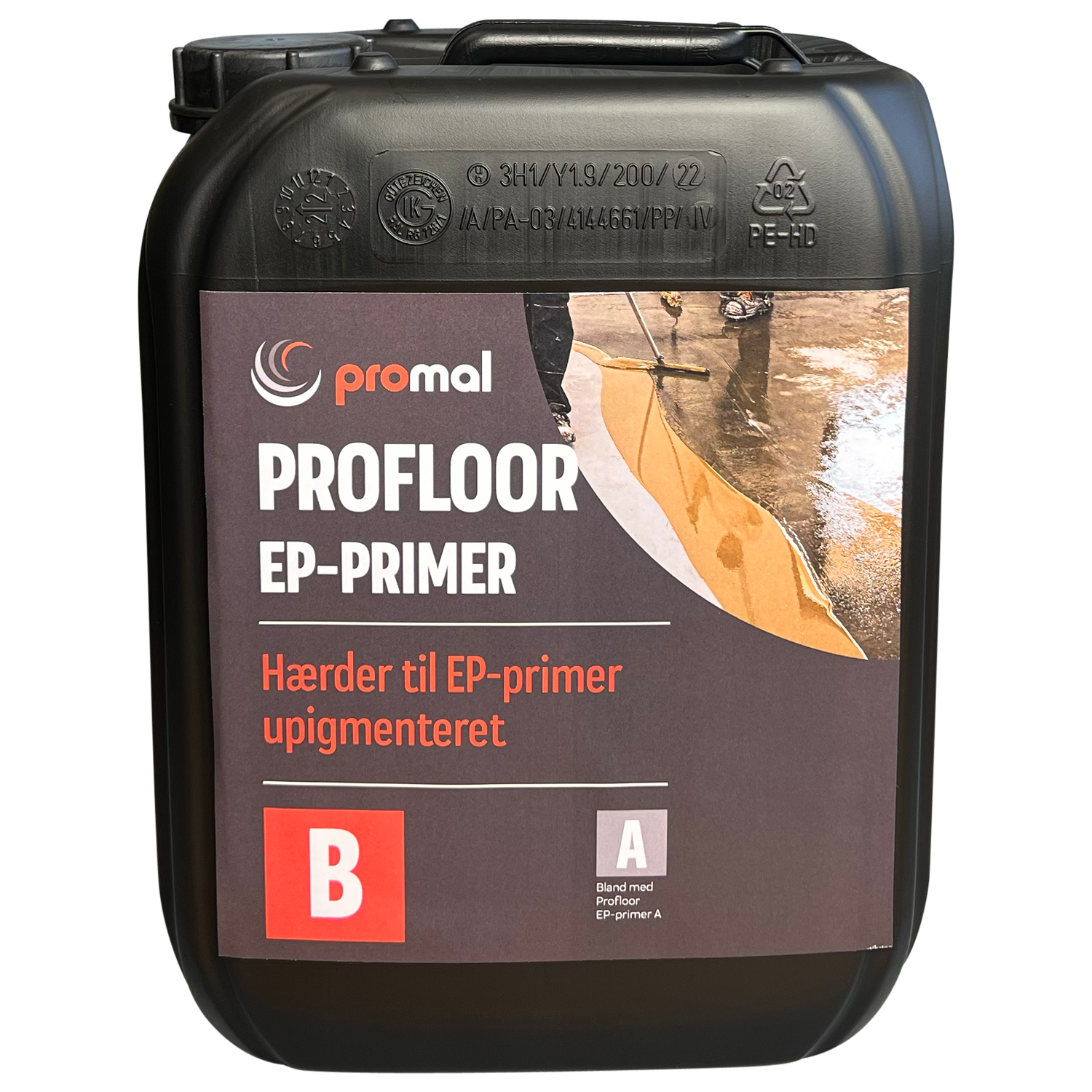 Klar tyndtflydende epoxyprimer til priming før epoxybelægning