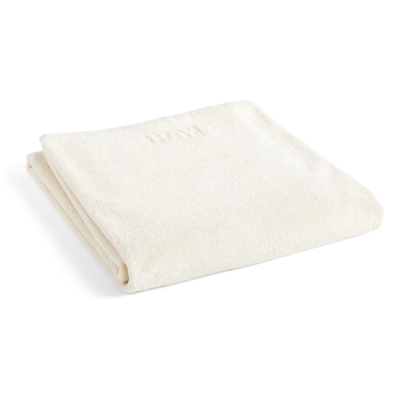 HAY Mono Håndklæde og Badehåndklæde Cream (70 x 140 cm)