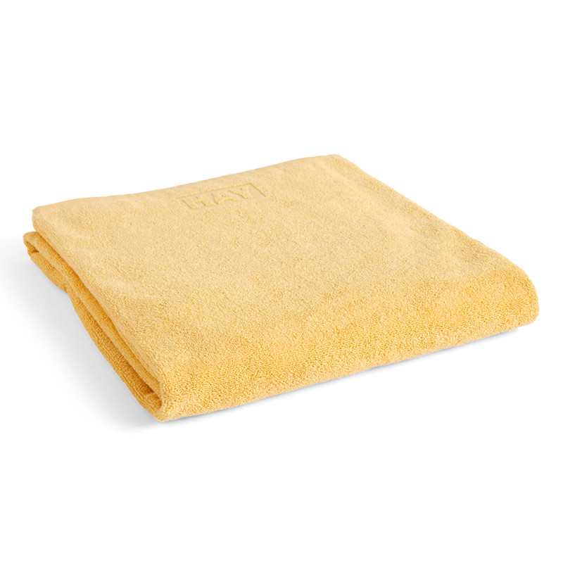 HAY Mono Håndklæde og Badehåndklæde Yellow (70 x 140 cm)