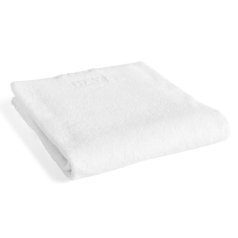 HAY Mono Håndklæde og Badehåndklæde White (70 x 140 cm)