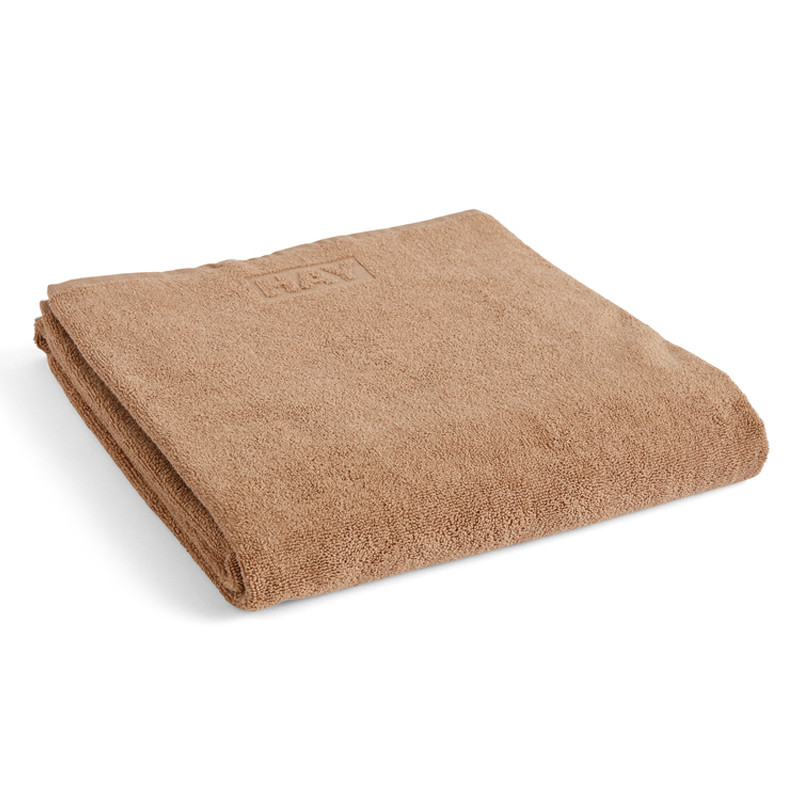 HAY Mono Håndklæde og Badehåndklæde Cappuccino (70 x 140 cm)