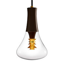 Plumen LED 003 & Pendant, E27, 2m stofledning