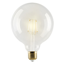 e3 LED Vintage, G125 Clear 1W 2 Filament  E27