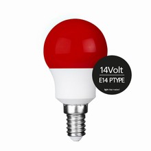 e3 LED P45B STD 0,3W 14V RED E14