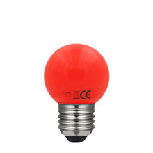 LAES LED G45 E27 0.9W Red