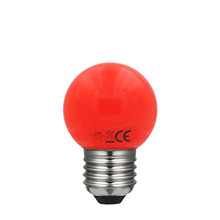 LAES LED G45 E27 0.9W Red