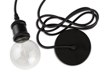 e3 Vintage LAMP Pendant Black