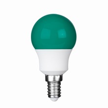 Energieffektive LED pærer med kulørt glas en stor - e3Light