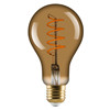 L&C LED Vintage A75 4W Spiral E27 Golden 2000K Dimmable