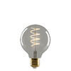 e3 LED Vintage G80 4W Spiral E27 Smoked 2200K Dimmable
