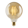 e3 LED Vintage G125 4 filament Golden dimmable