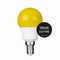 e3 LED P45B STD 0,3W 14V YELLOW E14