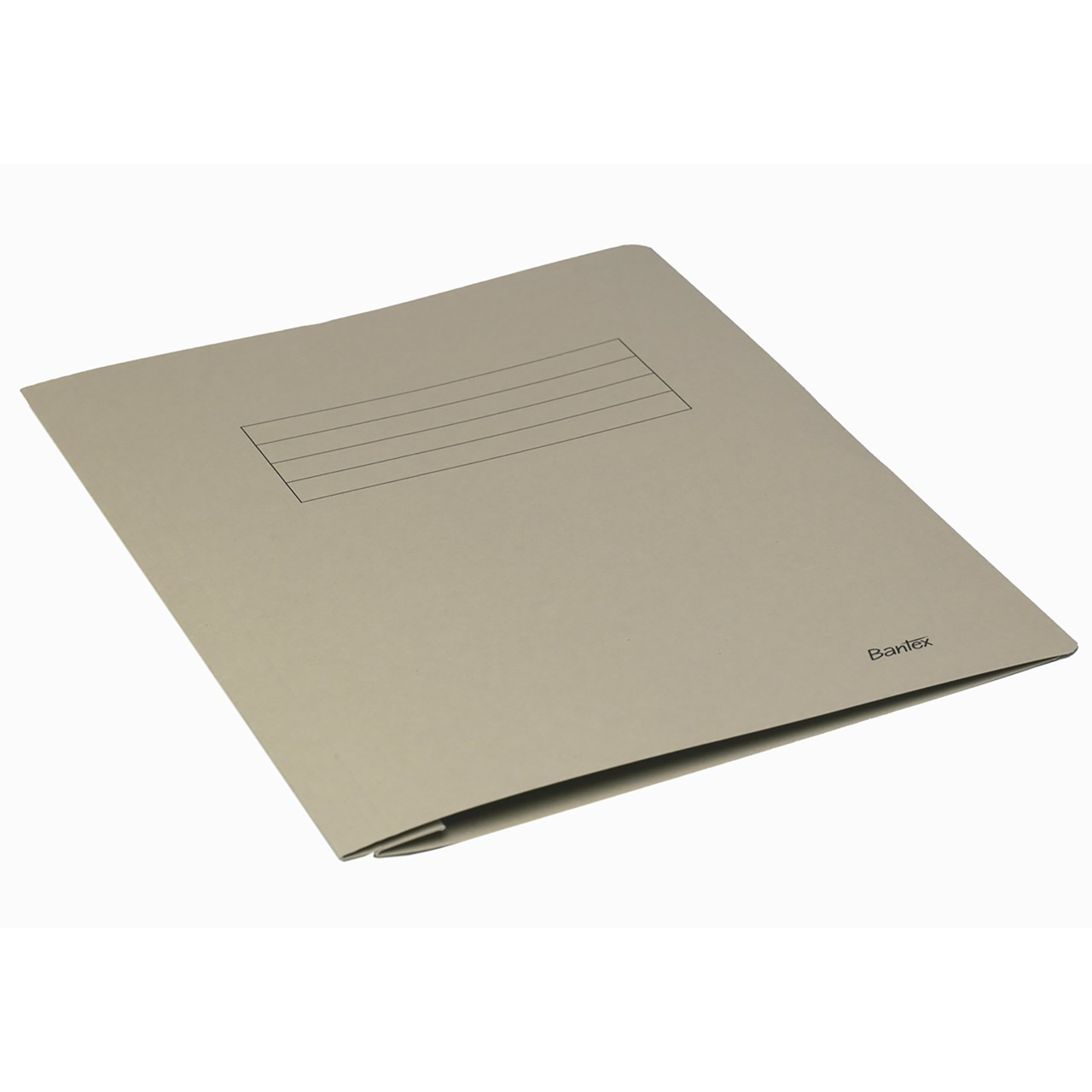 Arbejdsmappe Bantex grå 318x240mm m/skrivefelt billede
