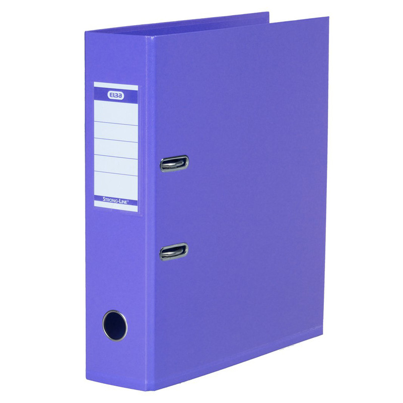 Elba Strong-Line brevordner A4 80 mm lilla