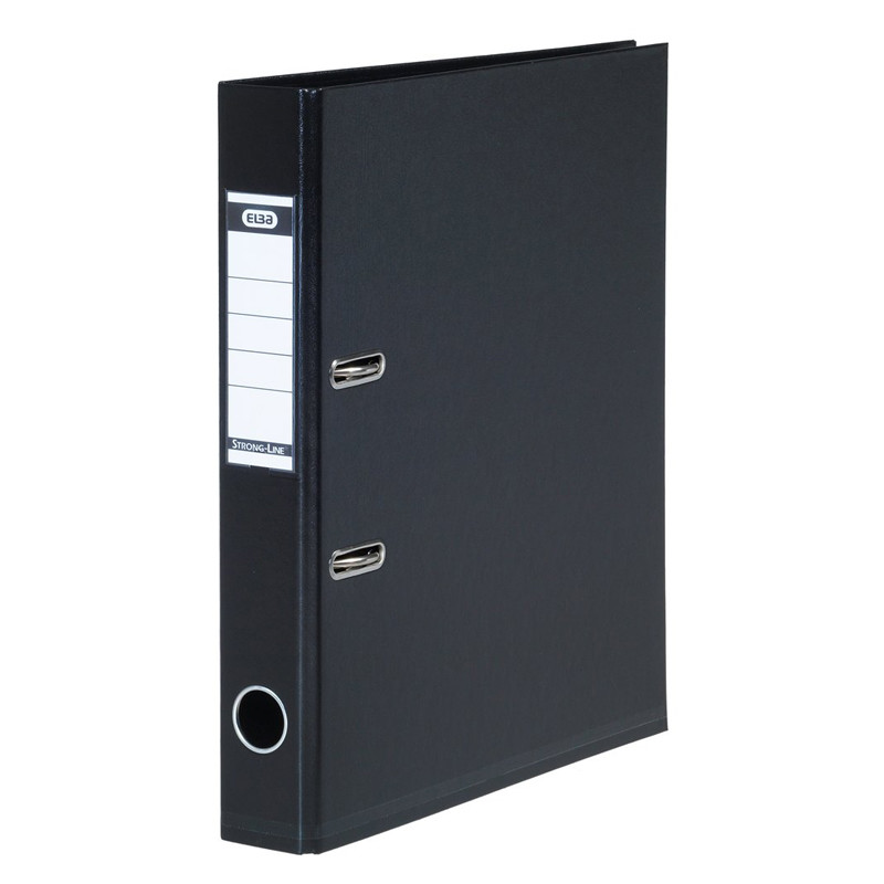 Brevordner ELBA Strong-Line® A4, 5 cm ryg, sort