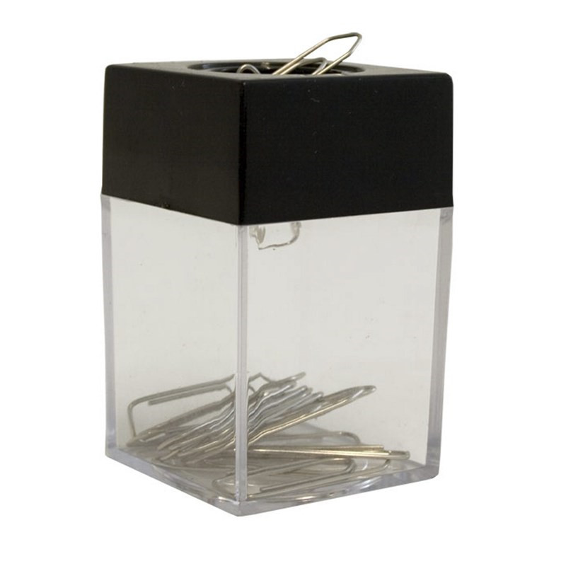 Clipsholder magnetisk sort/klar billede