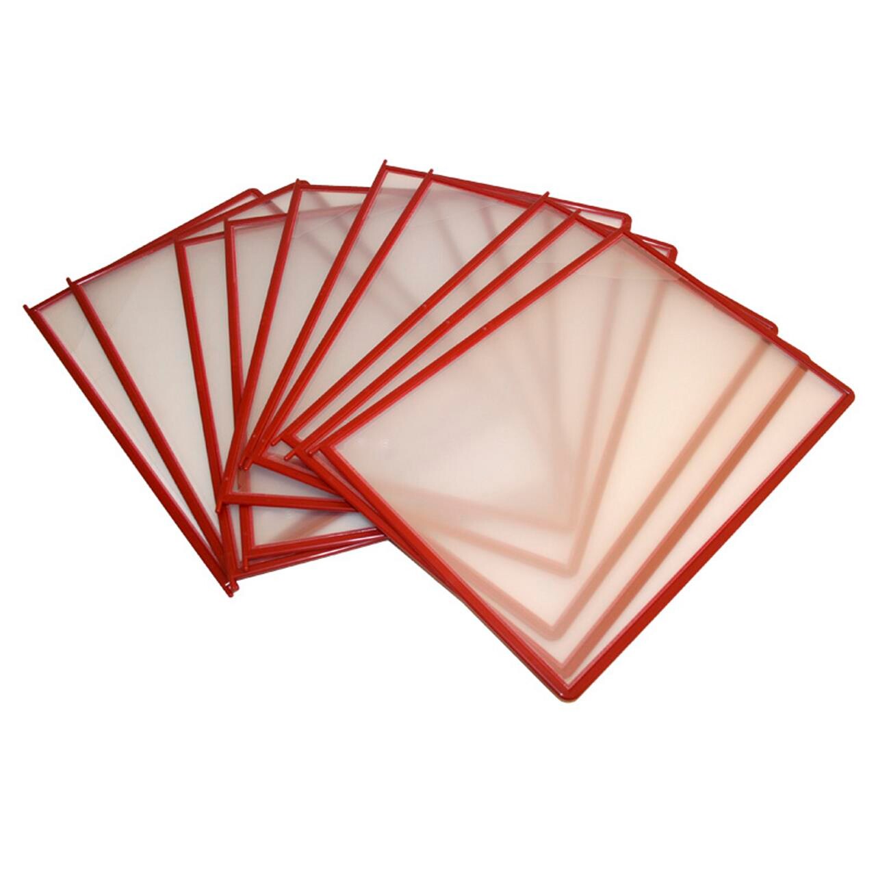 Registerlomme QuickLoad A4 rød registersystem HD - (10 stk.)