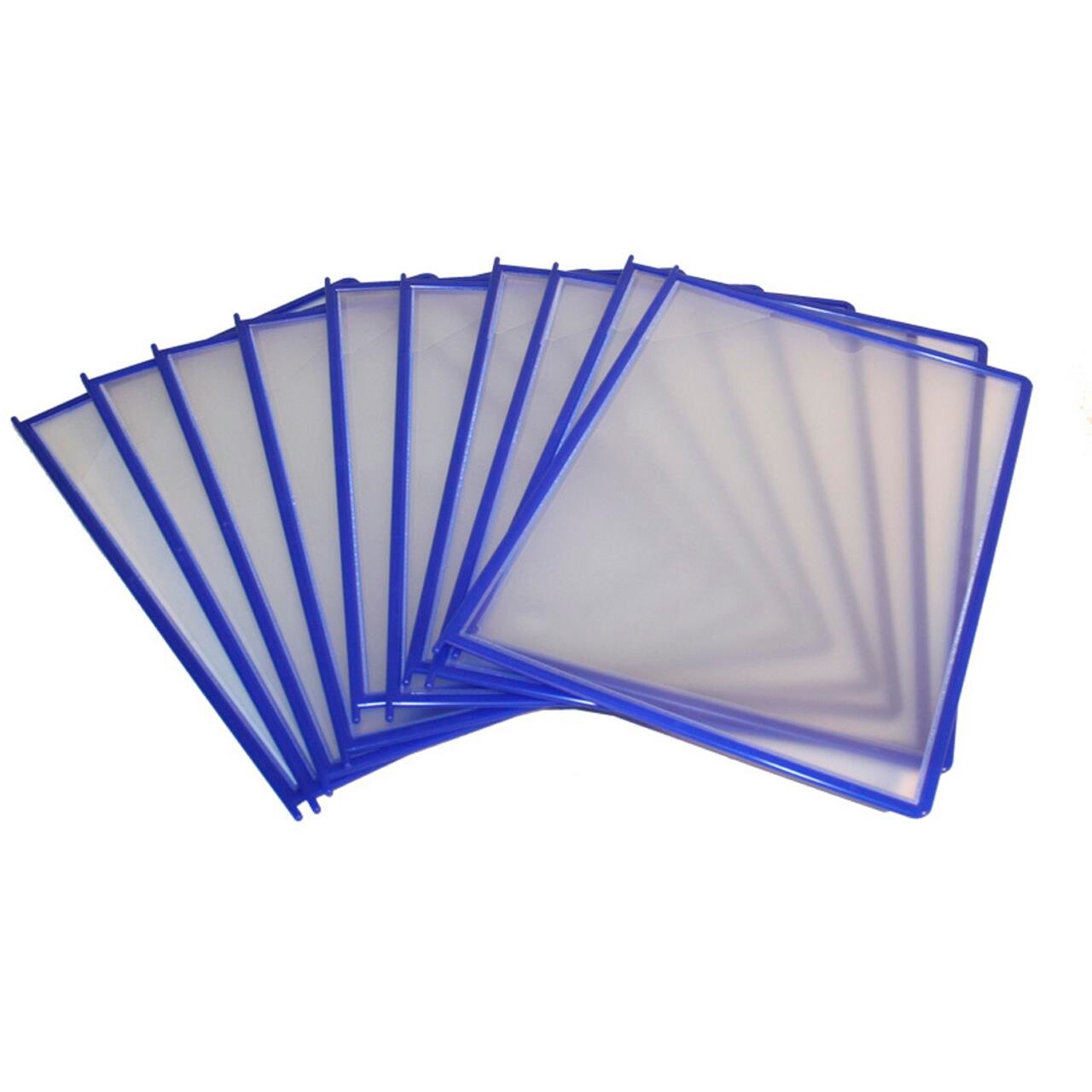 Registerlomme QuickLoad A4, blå 10 stk.