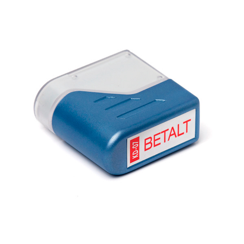 Stempel Imprint 11 med rød Tekst Betalt