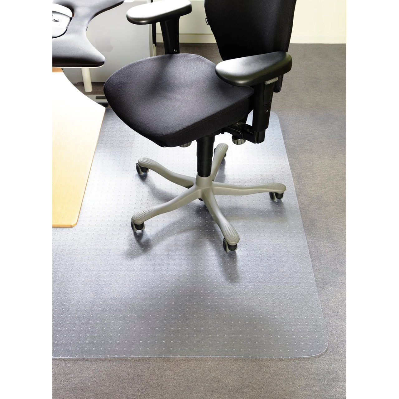 Stoleunderlag 100x120 cm Standard 1,8 mm med pigge