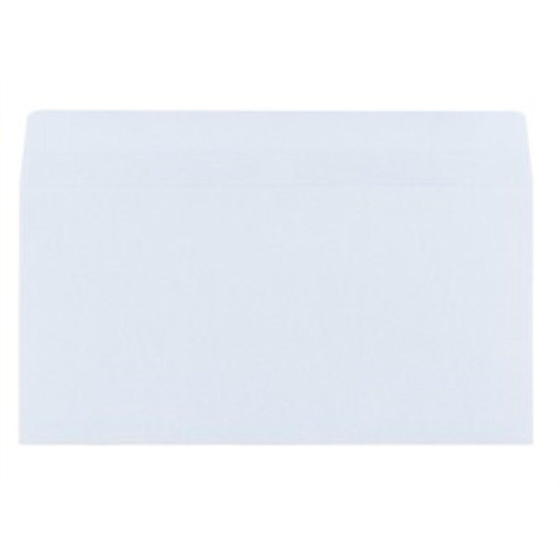 Konvolut M65 uden rude, 110x220mm. 500 stk. hvid