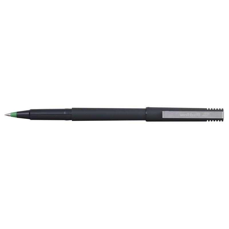 Rollerpen Uni-ball grøn micro 0,3mm UB-120 eco - (12 stk.)
