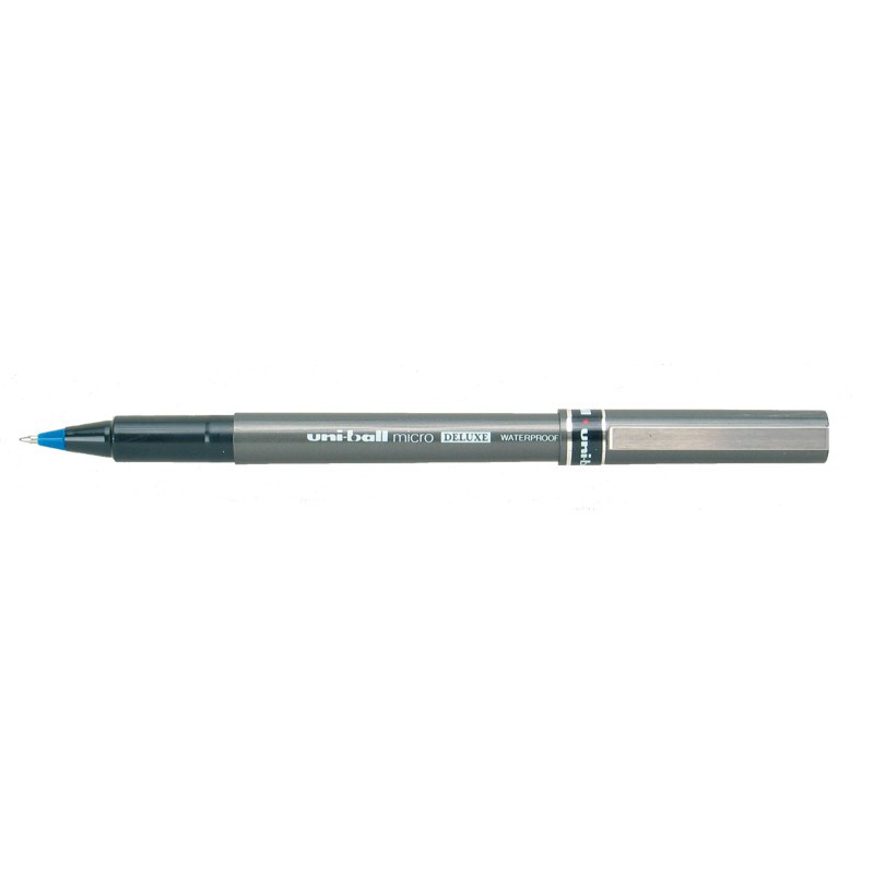 Rollerpen Uni-ball blå 0,2mm UB-155 DeLuxe Micro