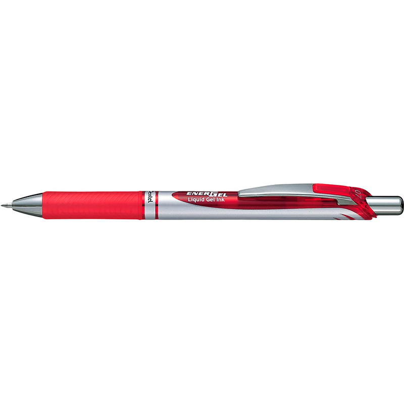 Rollerpen Pentel Energel Rød 0 7mm Bl77 B