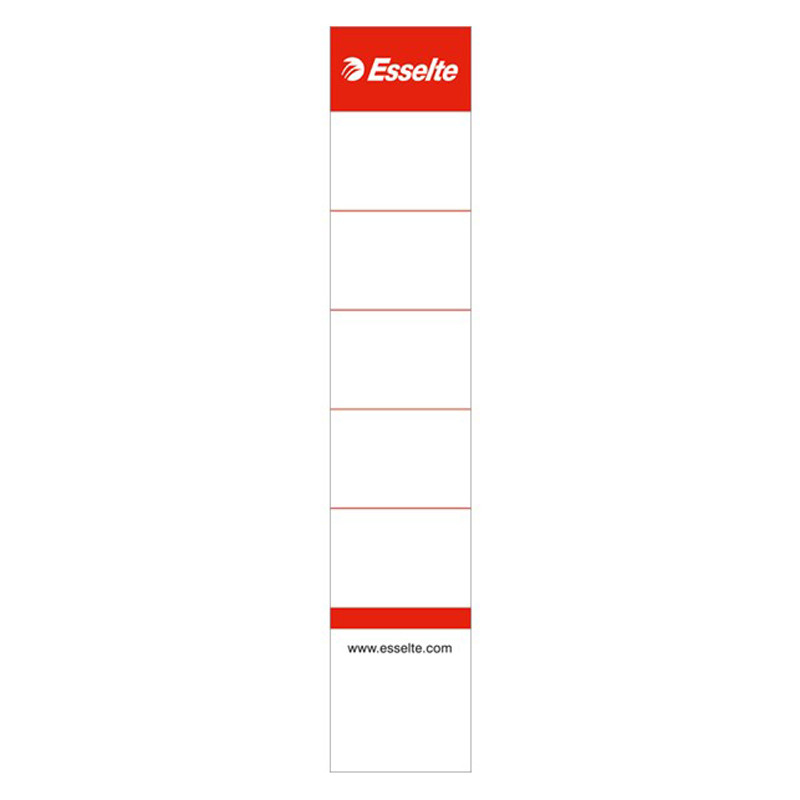 Smal Rygetiket Esselte 100 stk. 30x158 mm billede