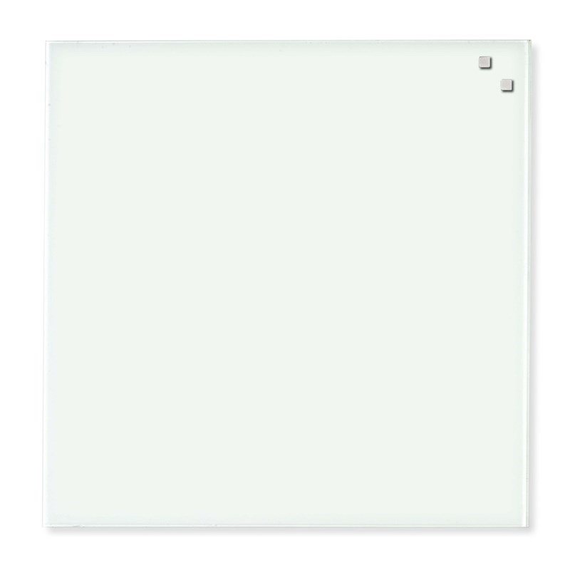 Naga magnetisk glastavle - 45 x 45 cm - Hvid billede