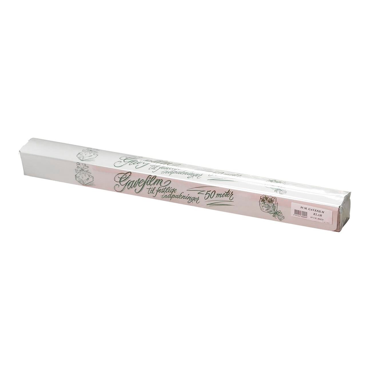 Gavefolie i afrivningsæske, klar 60cmx50m billede