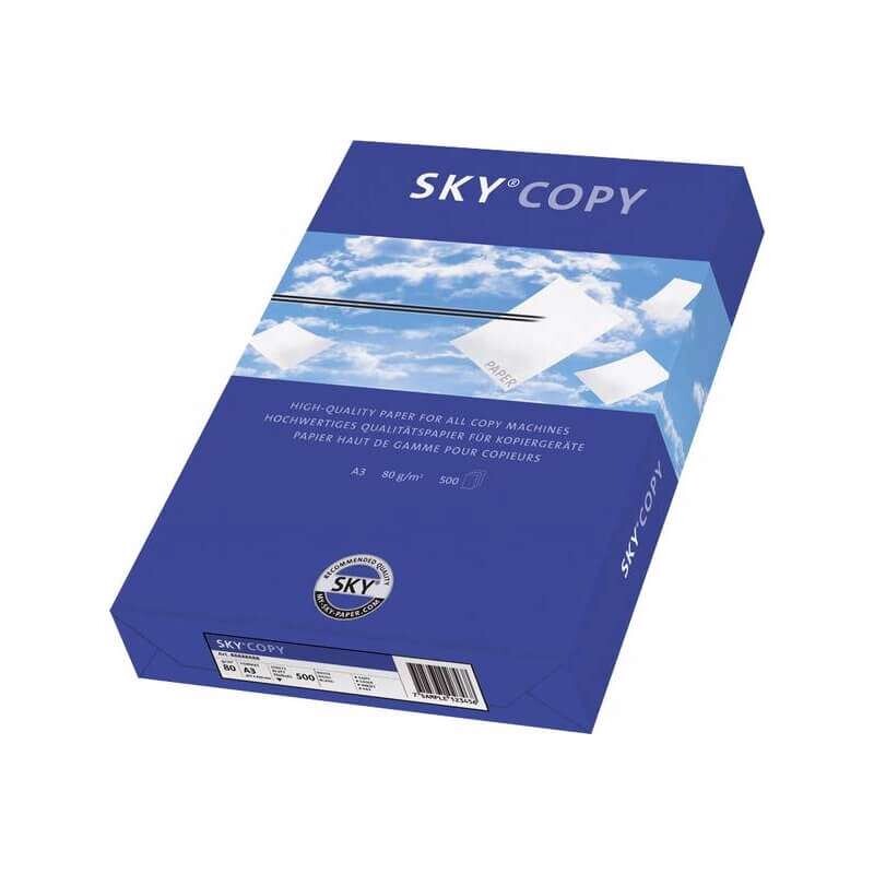 Sky Copy - A3 kopipapir 80 gram - Hvid
