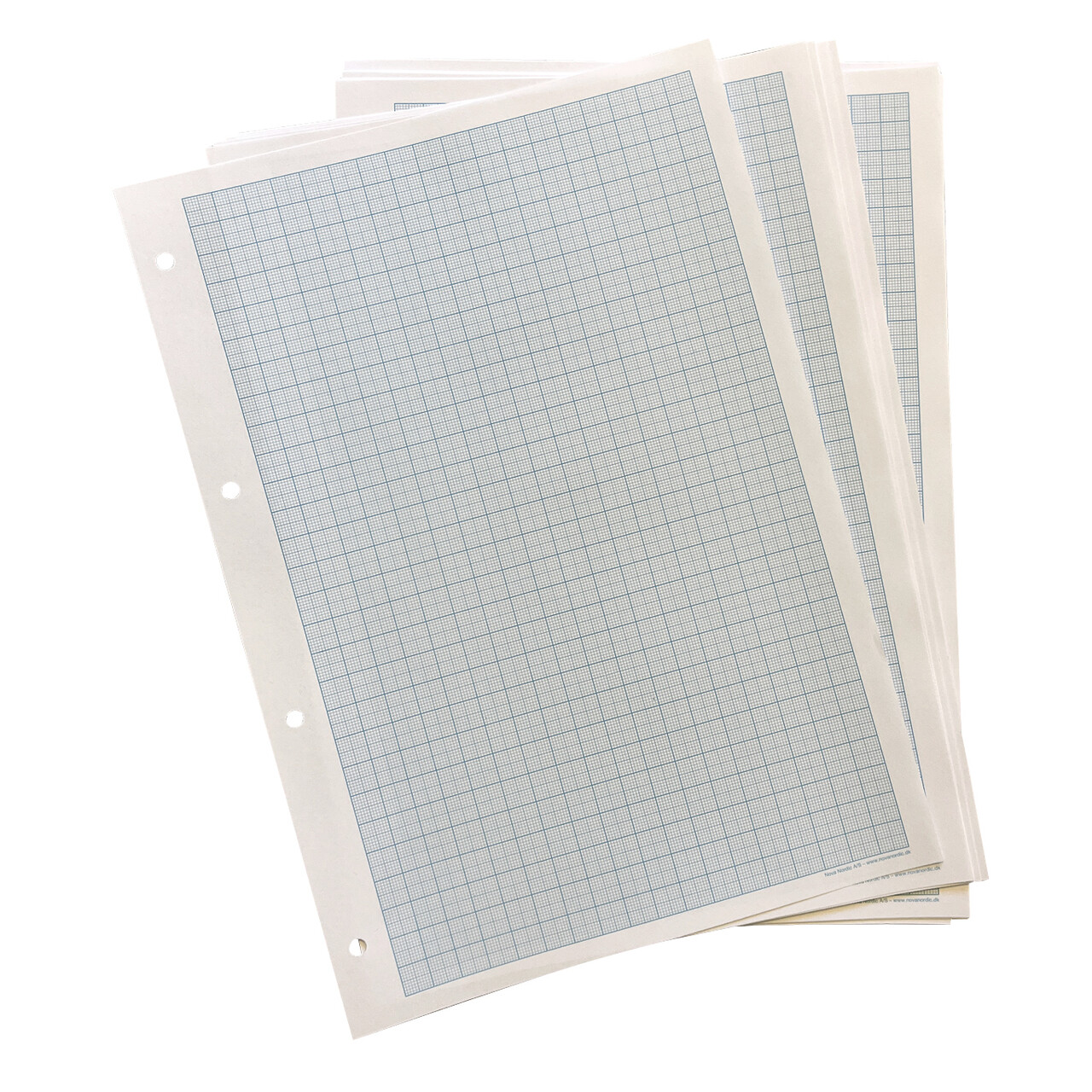 Millimeter Papir A4, 80 gram løsark, m/huller 500 ark