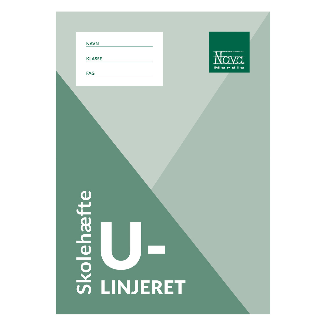 25 stk. Nova Skolehæfte - A4 kladdehæfte, 70 gram, Ulinjeret.