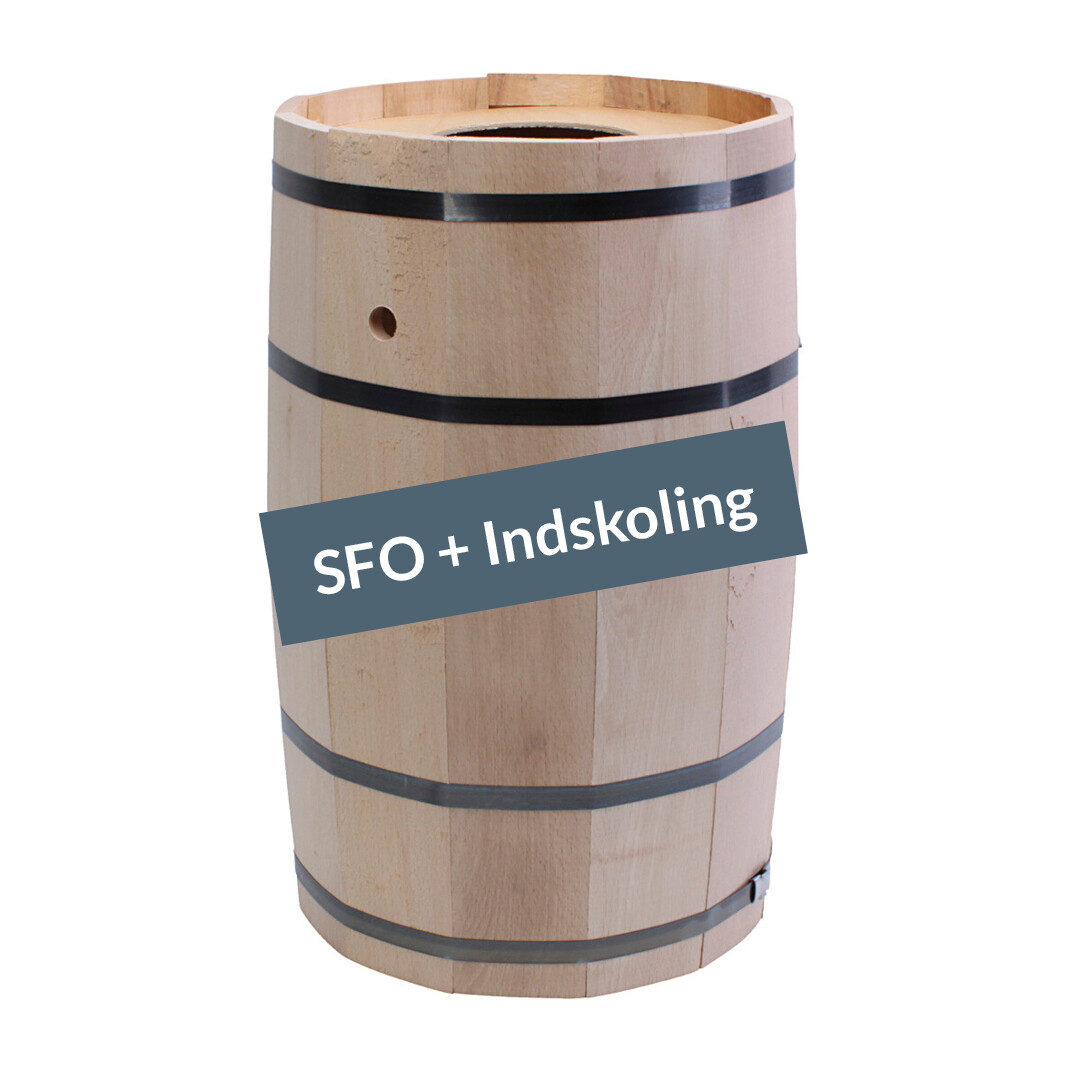 Fastelavnstønde, bøgetræ, H: 45 cm, 1 stk. billede