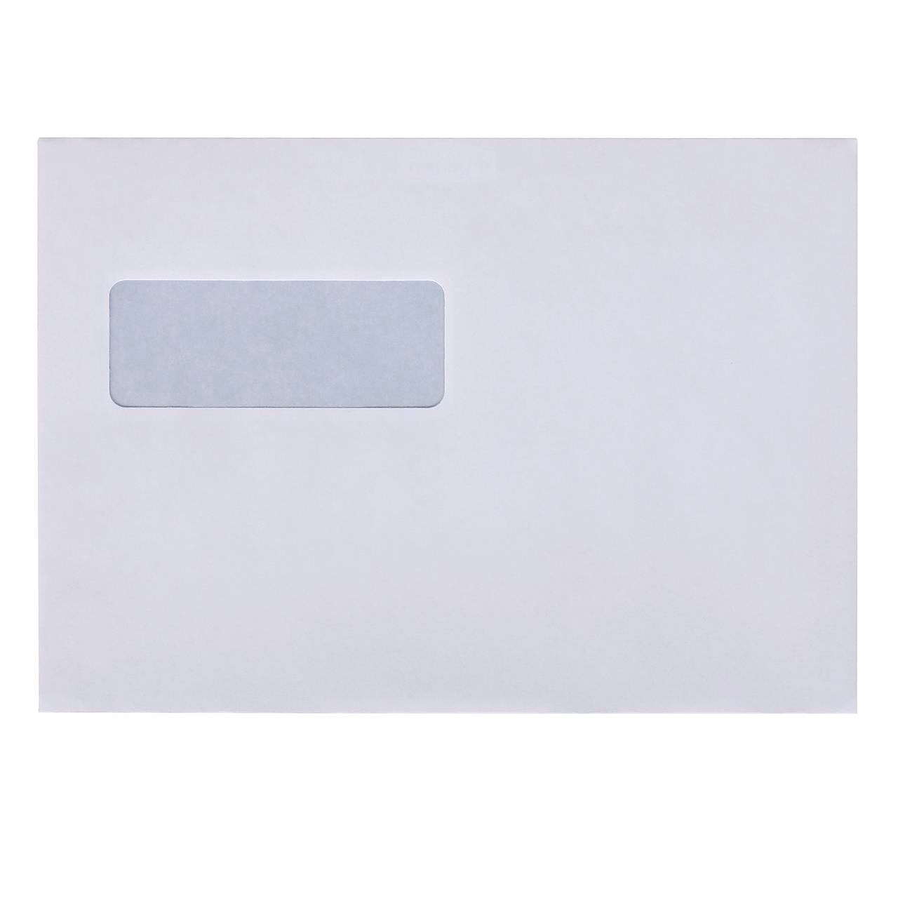 Kuverter m/rude hvid 162x229mm C5p 10098 billede