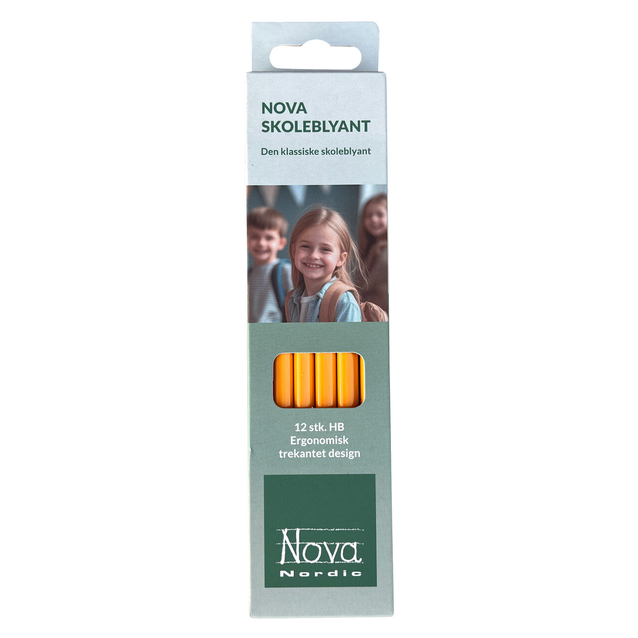 Nova Skoleblyant 12 stk. pr. pakke
