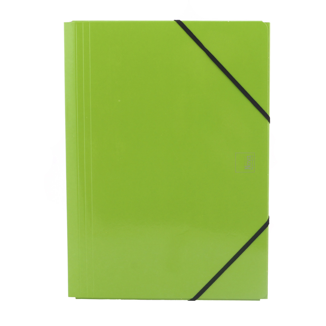 10 stk. Nova Elastikmappe A4 karton 600 g. grøn
