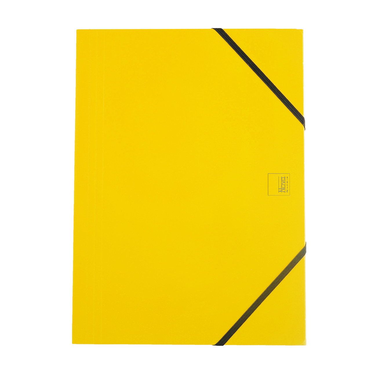 10 stk. Nova Elastikmappe A4 karton 600 g. gul