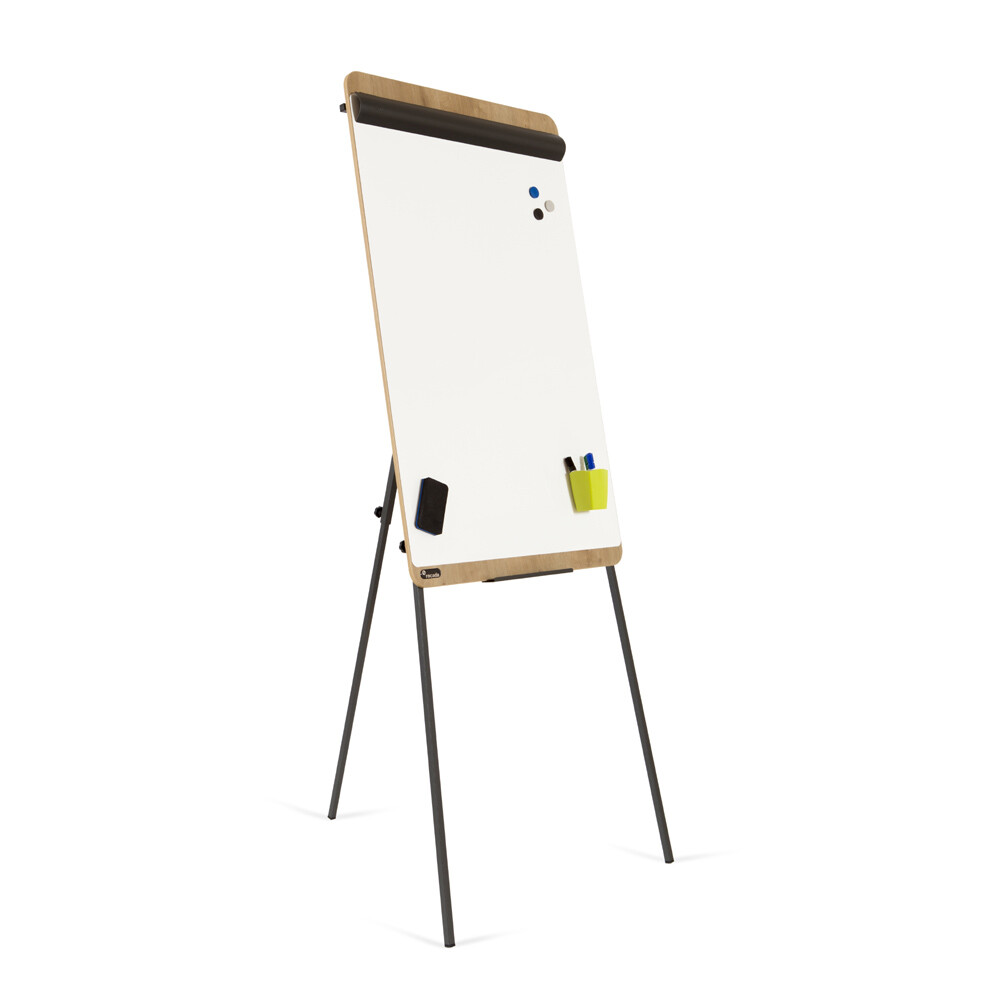 Rocada Natur Tripod flipchart whiteboard Rocada Natur flipchart whiteboard I NAGA