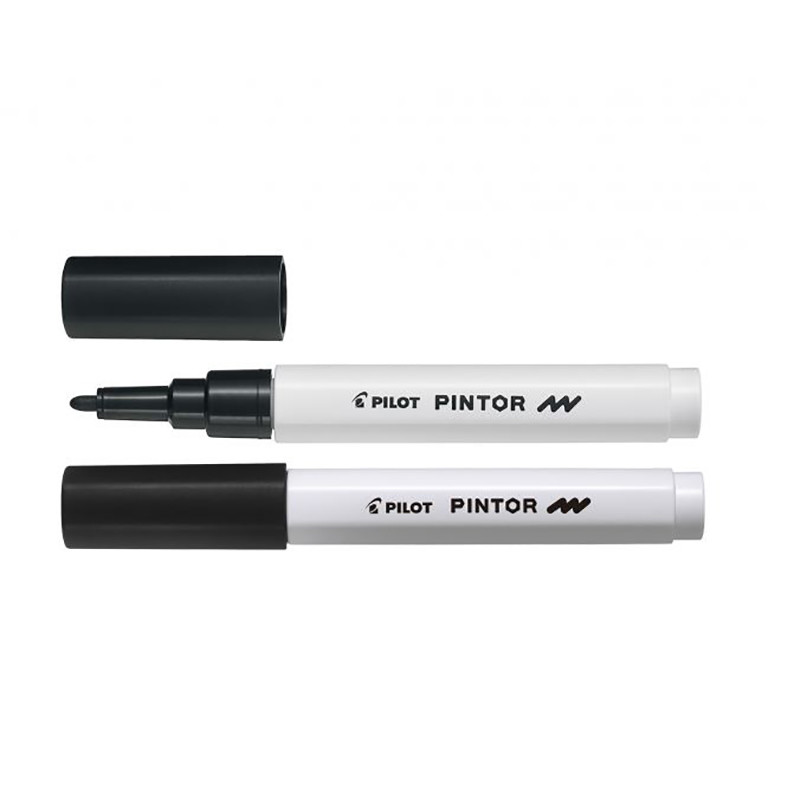 Pilot Pintor Marker - Fine, Sort