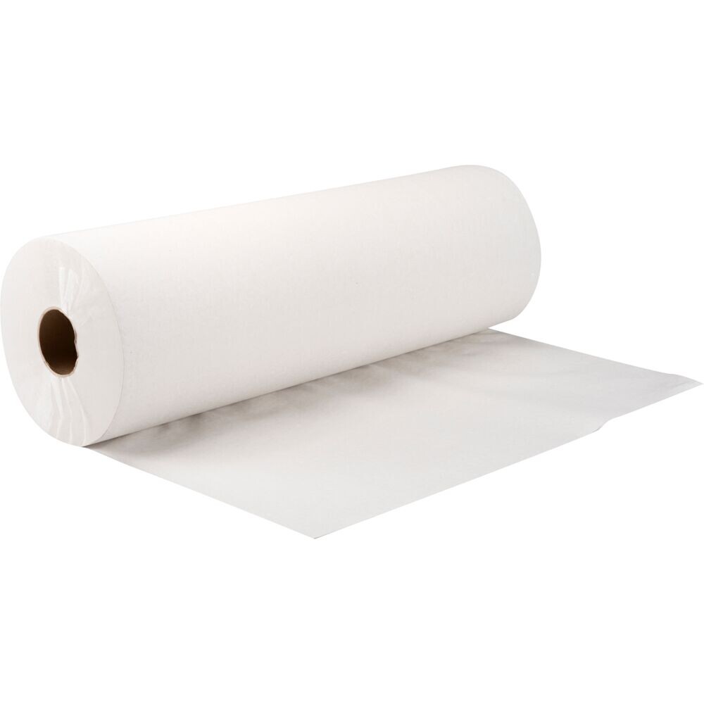 Lejepapir, neutral, 1-lags, 200mx48,5cm Ø18cm