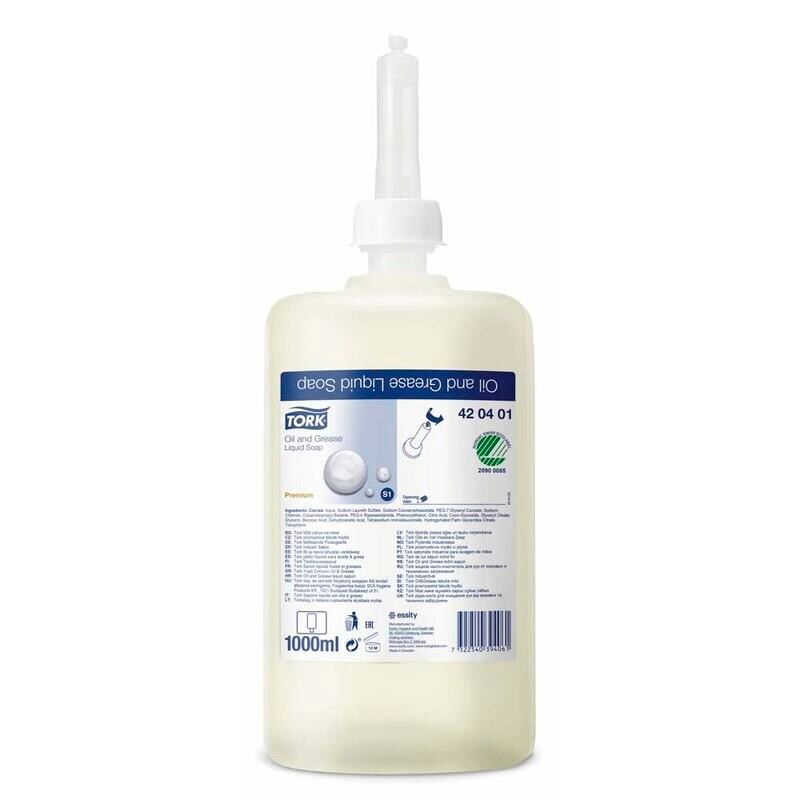 Tork håndsæbe Premium industri S1 u/parf., 6Ã1 ltr