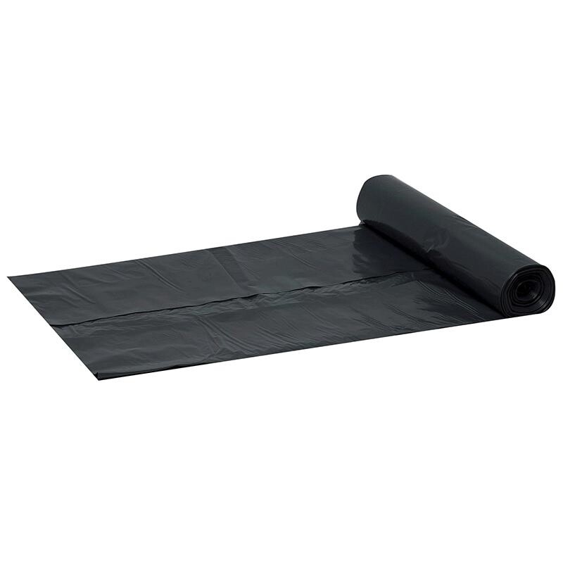 Affaldssæk | 70x110 cm | 100 L | Sort | 70 mic | Ldpe | 10 stk