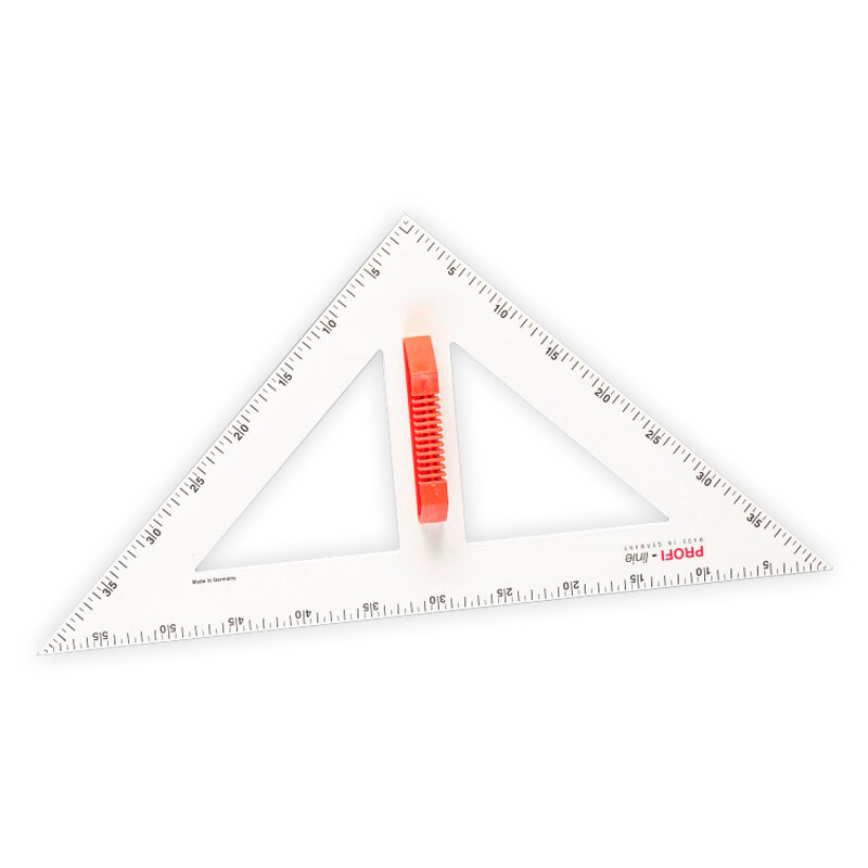 Tavletrekant i plast  90/45/45 ligesidet