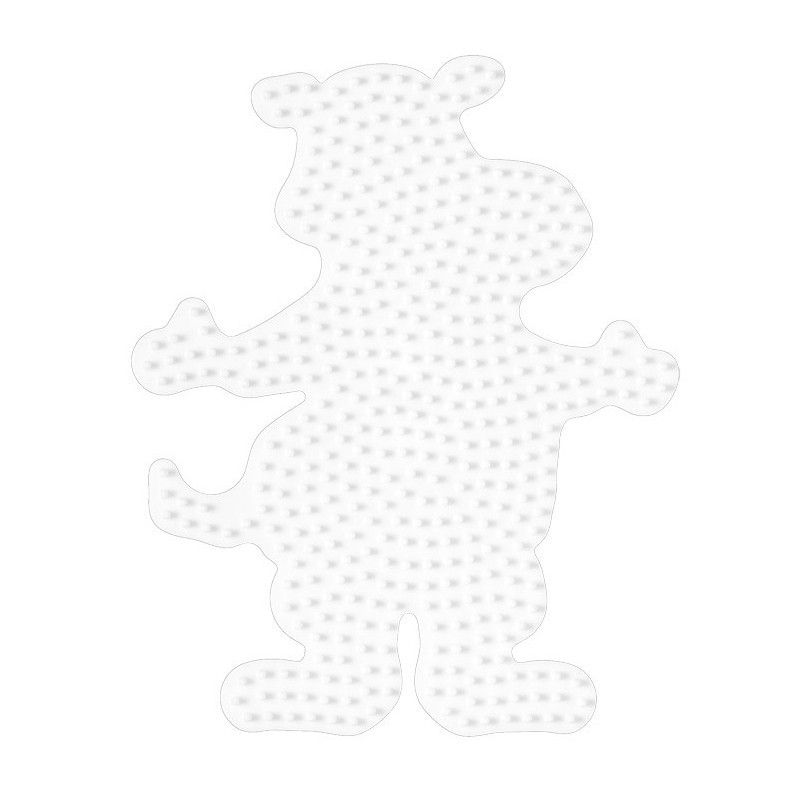 Hama stiftplade midi flodhest